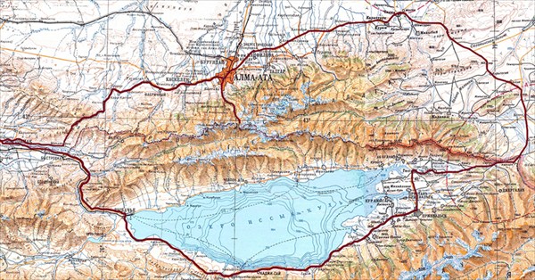 Карта - Каз-Кыр255